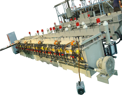 Electroless nickel/gold plating line