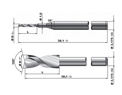 High quality drills and milling cutters
