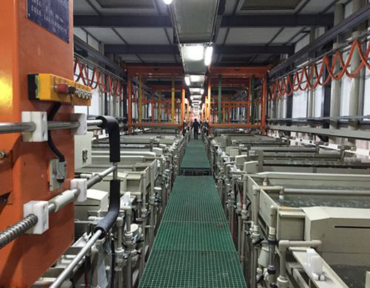 Automatic copper tin plating line
