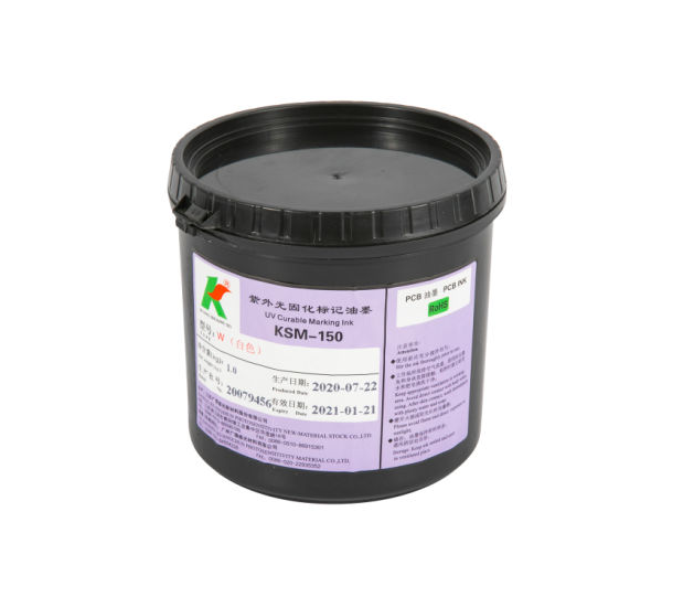 KSM-150 High Quality PCB Component Mark Ink Silkscreen Legend Ink UV Curable Ink