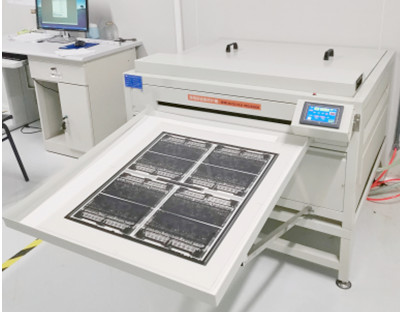 PCB film developing machine