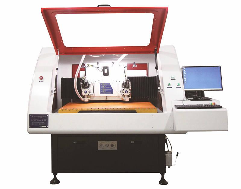 High Precision 2 Spindles CNC PCB Routing Drilling Machine